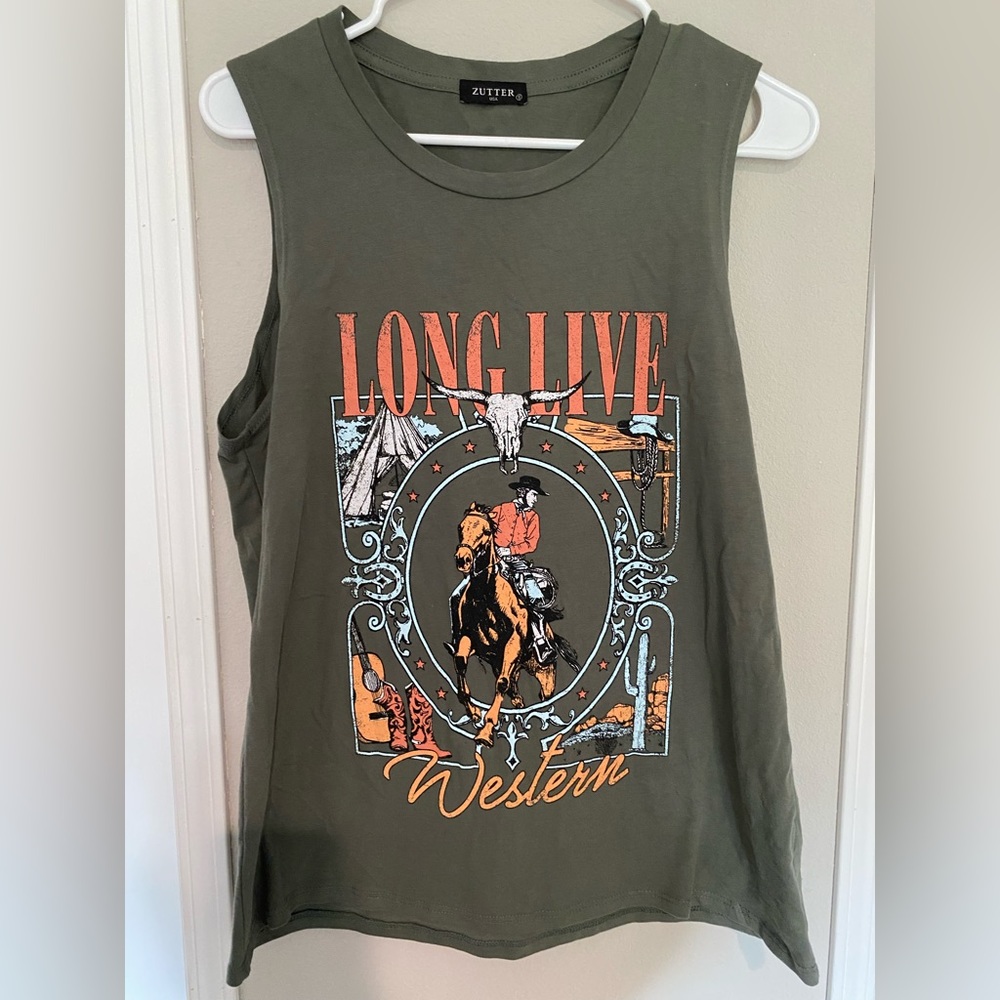 Western cute top